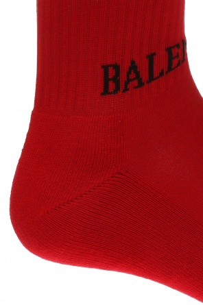 Skarpety z wyszytym logo, zdjęcie 2 Skarpety z wyszytym logo od Balenciaga